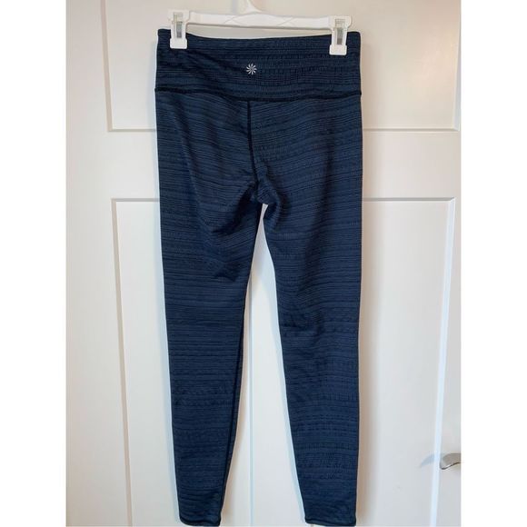 Athleta Navy Blue Leggings - Picture 3 of 7